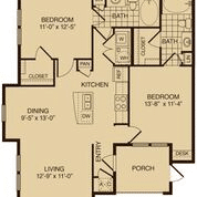 Two bedroom apartments for rent in The Woodlands