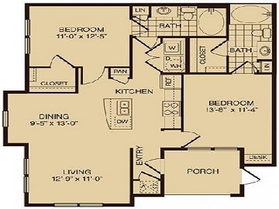 Two Bedroom Apartment for rent