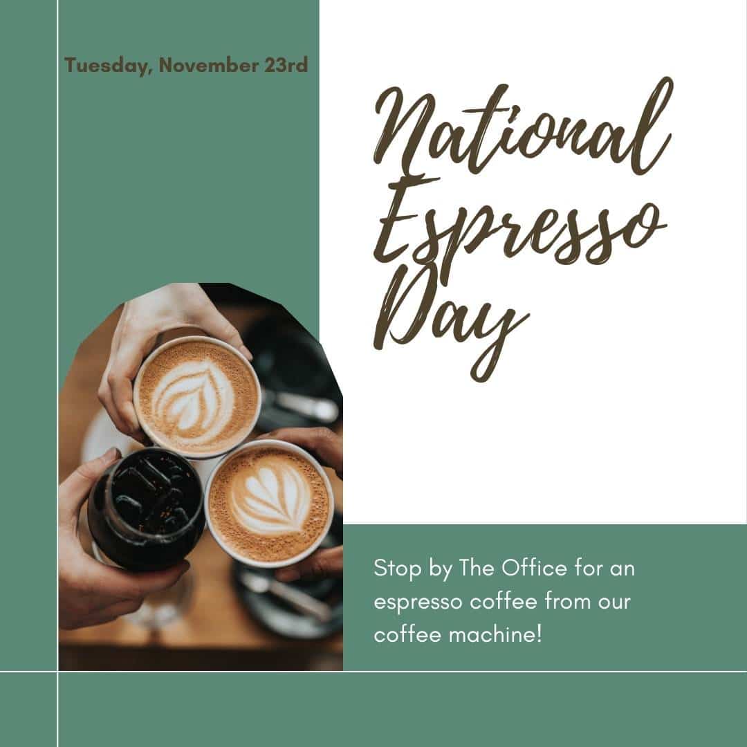 Celebrate National Espresso Day with a cup of your favorite brew at the finest coffee shops in The Woodlands TX. Whether you're a resident or visiting, indulge in a caffeine boost while exploring the vibrant