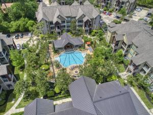 Apartment Rentals in The Woodlands, TX - Aerial View of Community and Pool